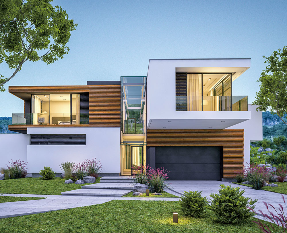 65 断桥外平开门